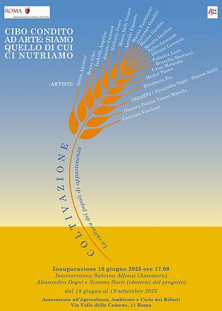 Cibo condito ad arte: siamo quello di cui ci nutriamo i° sezione - la cultura dei popoli di appartenenza